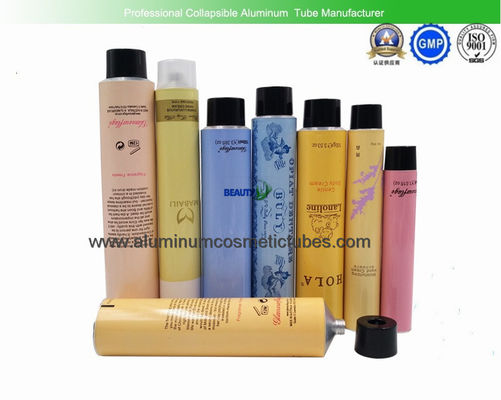 China Hand Cream Aluminum Cosmetic Tubes 180ml Food Grade Inner Coating Custom Logo supplier